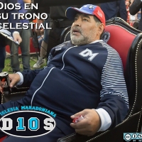 Loa argentinos rezarán a su D10S Maradona para derrotar a México